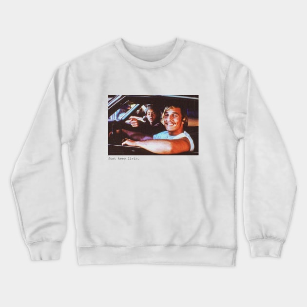 Dazed and Confused Crewneck Sweatshirt by Cartoons by NICO